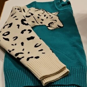MINKPINK Teal Knit Sweater